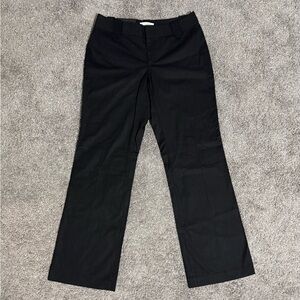 Banana Republic NWT Women’s Contoured Fit Black Pants Size 6 Wide Leg